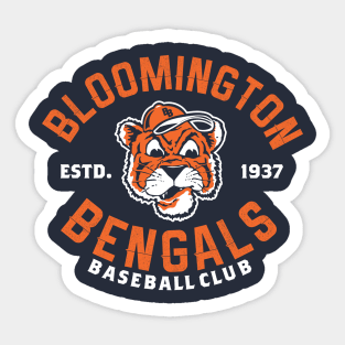 Bloomington Bengals Sticker